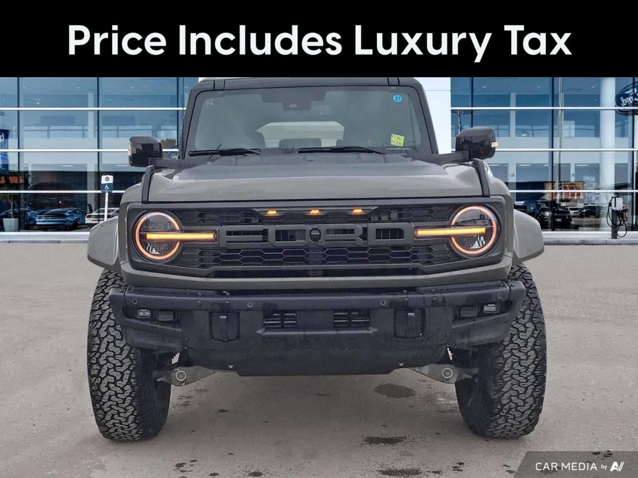 New 2025 Ford Bronco Raptor 374A | AWD | Hard Top | Raptor Black Appearance for sale in Winnipeg, MB
