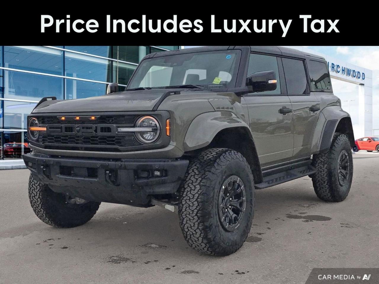 New 2025 Ford Bronco Raptor 374A | AWD | Hard Top | Raptor Black Appearance for sale in Winnipeg, MB