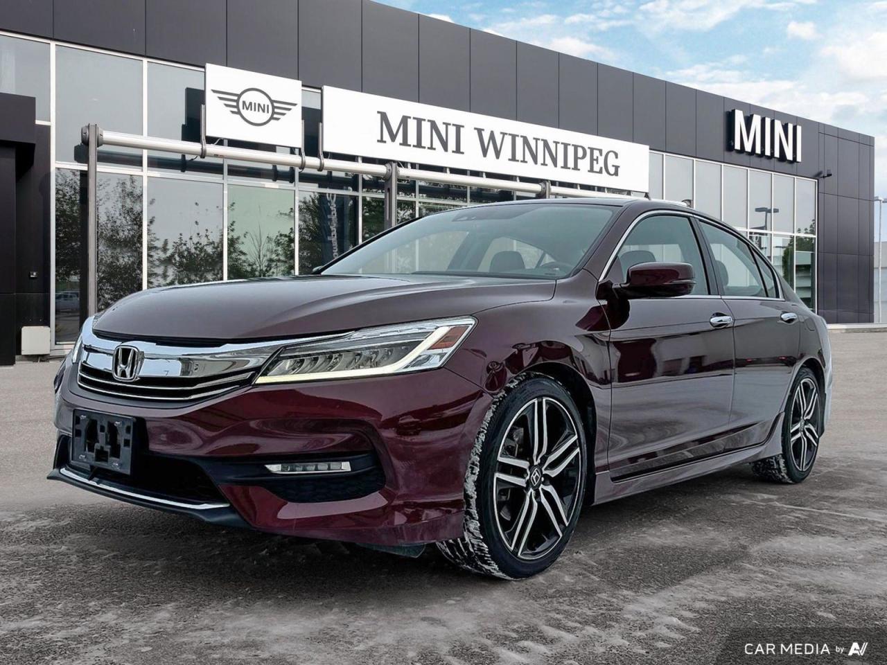 Used 2017 Honda Accord Touring Free Winters | Low Mileage! for sale in Winnipeg, MB