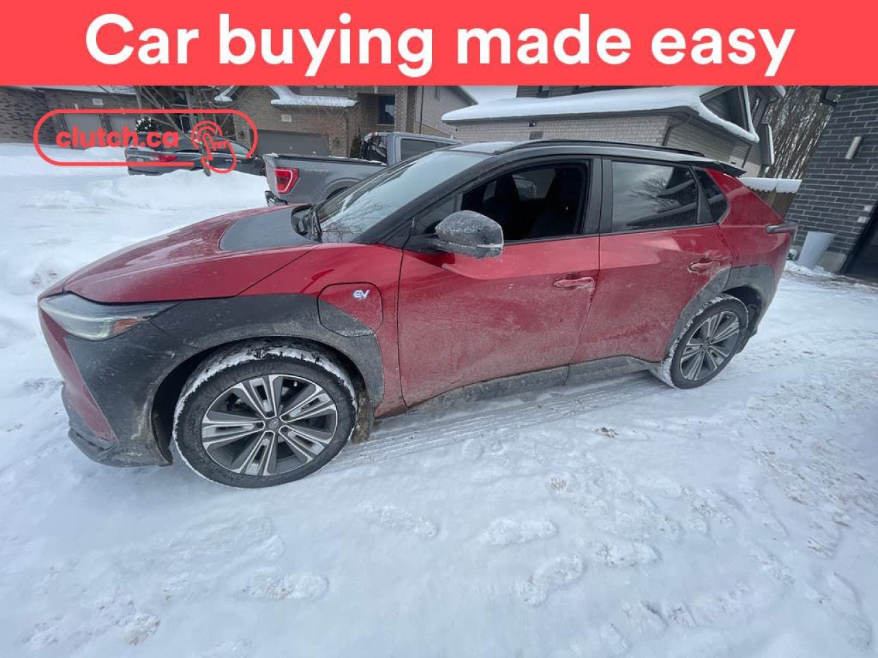 Used 2023 Subaru Solterra Luxury Package AWD w/ Apple CarPlay & Android Auto, Dual Zone A/C, Rearview Cam for sale in Toronto, ON