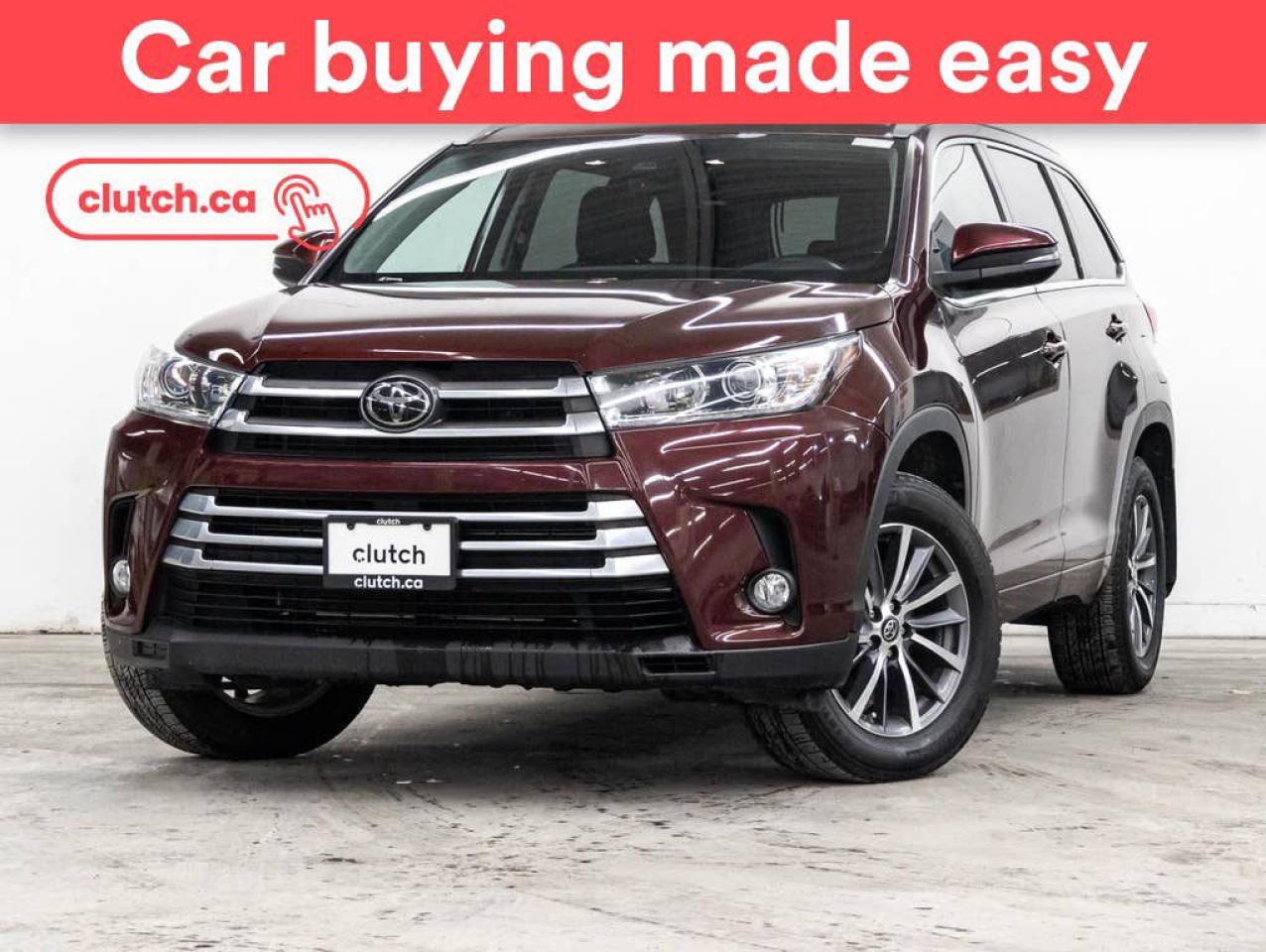 Used 2018 Toyota Highlander XLE AWD w/ Apple CarPlay & Android Auto, Heated Front Seats, Rearview Camera for sale in Toronto, ON