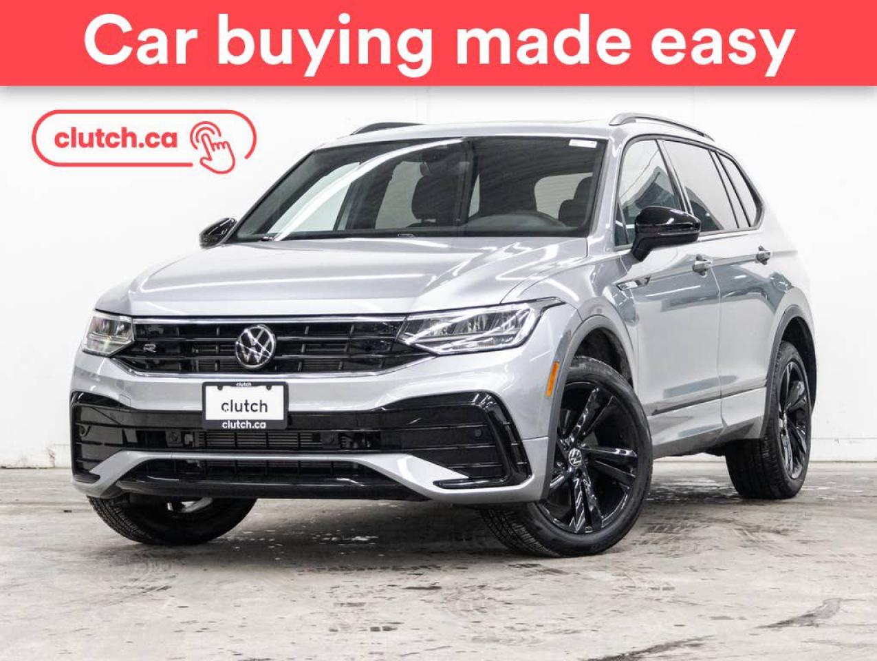 Used 2024 Volkswagen Tiguan Comfortline R-Line Black Edition AWD w/ Apple CarPlay & Android Auto, Panoramic Moonroof, Rearview Cam for sale in Toronto, ON