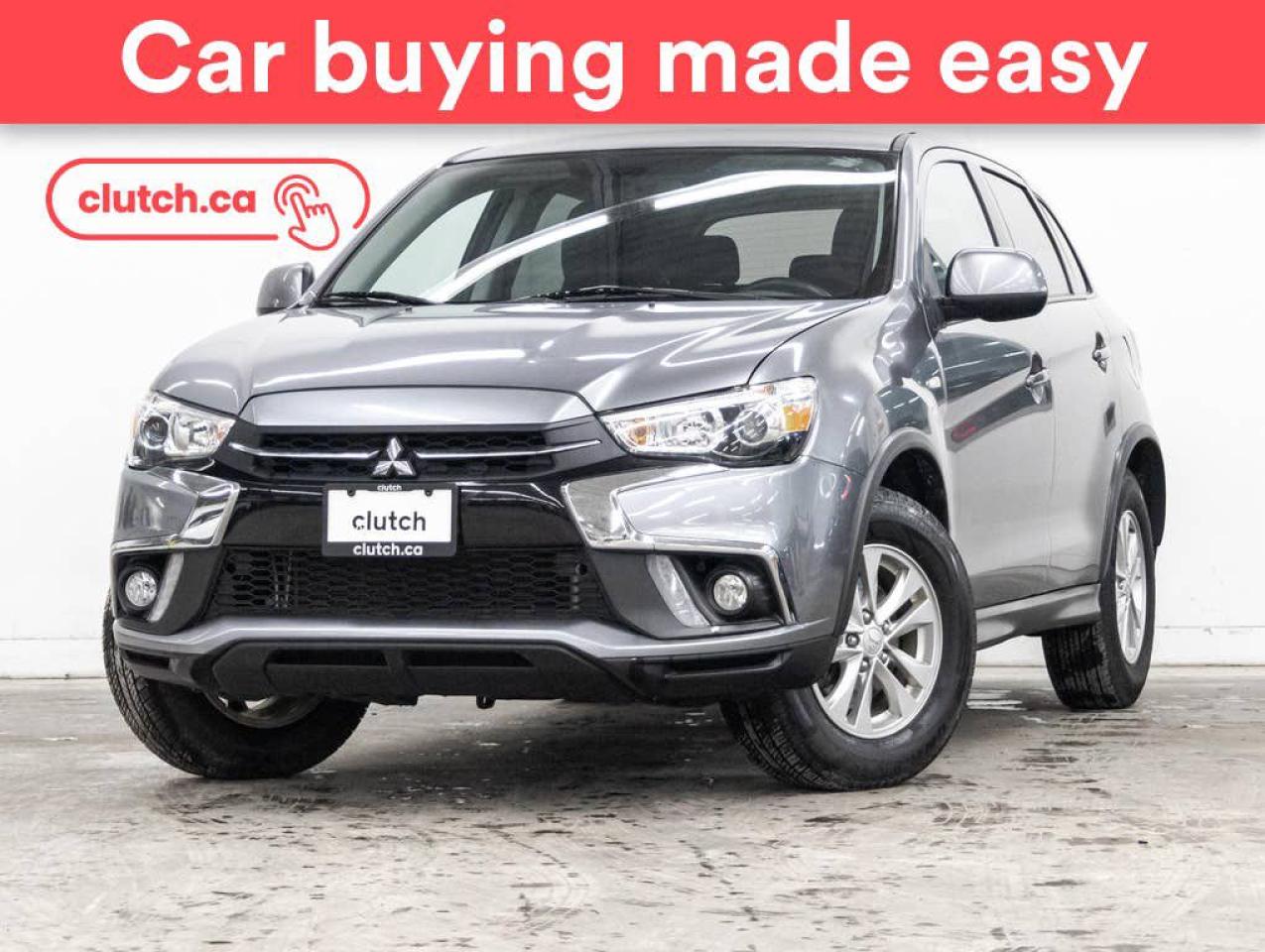 Used 2019 Mitsubishi RVR SE AWC w/ Apple CarPlay & Android Auto, Rearview Cam, A/C for sale in Toronto, ON