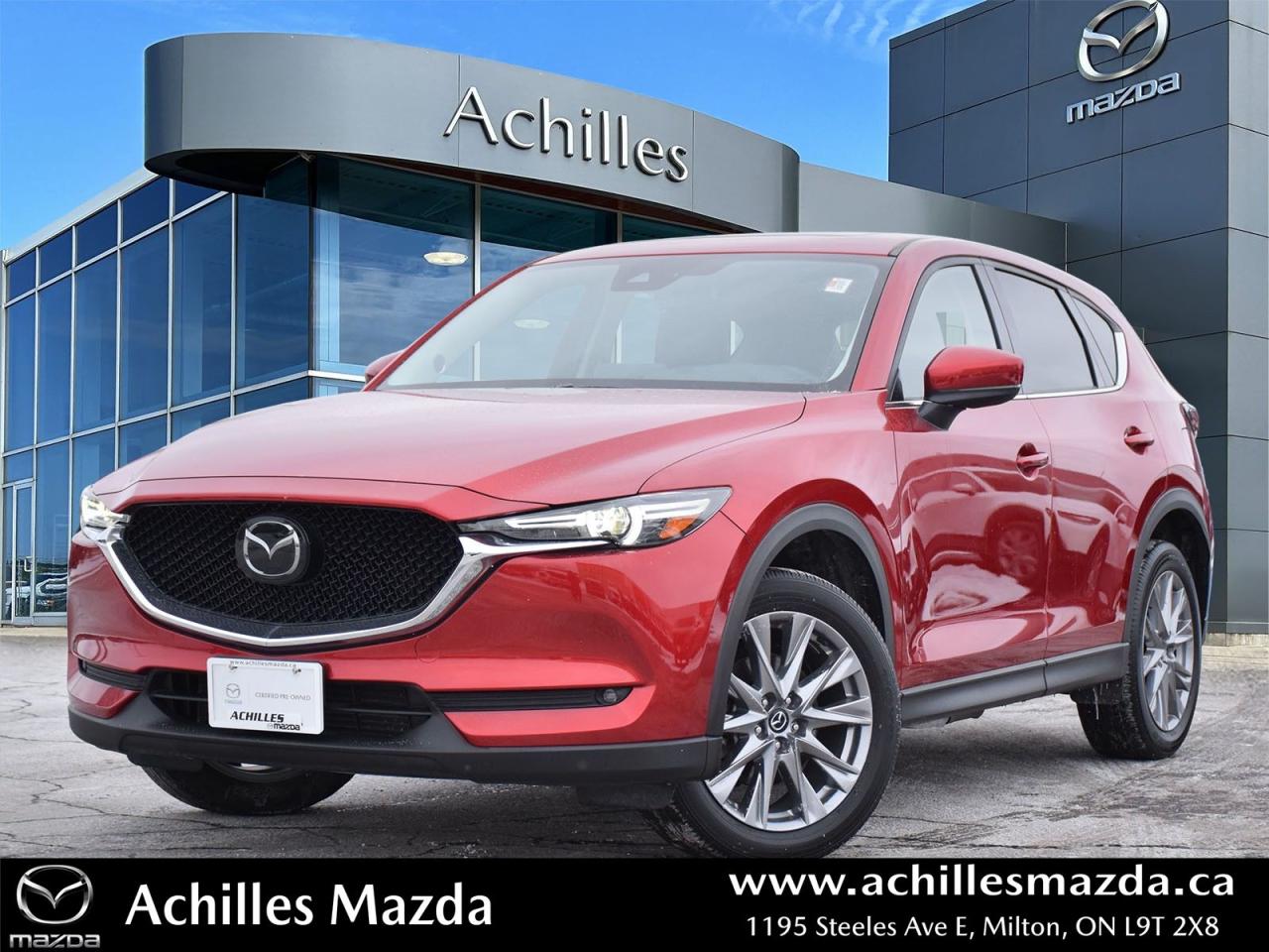 Used 2021 Mazda CX-5 GT w/Turbo GT-AWD, Turbo, Leather, BOSE, Moonroof for sale in Milton, ON