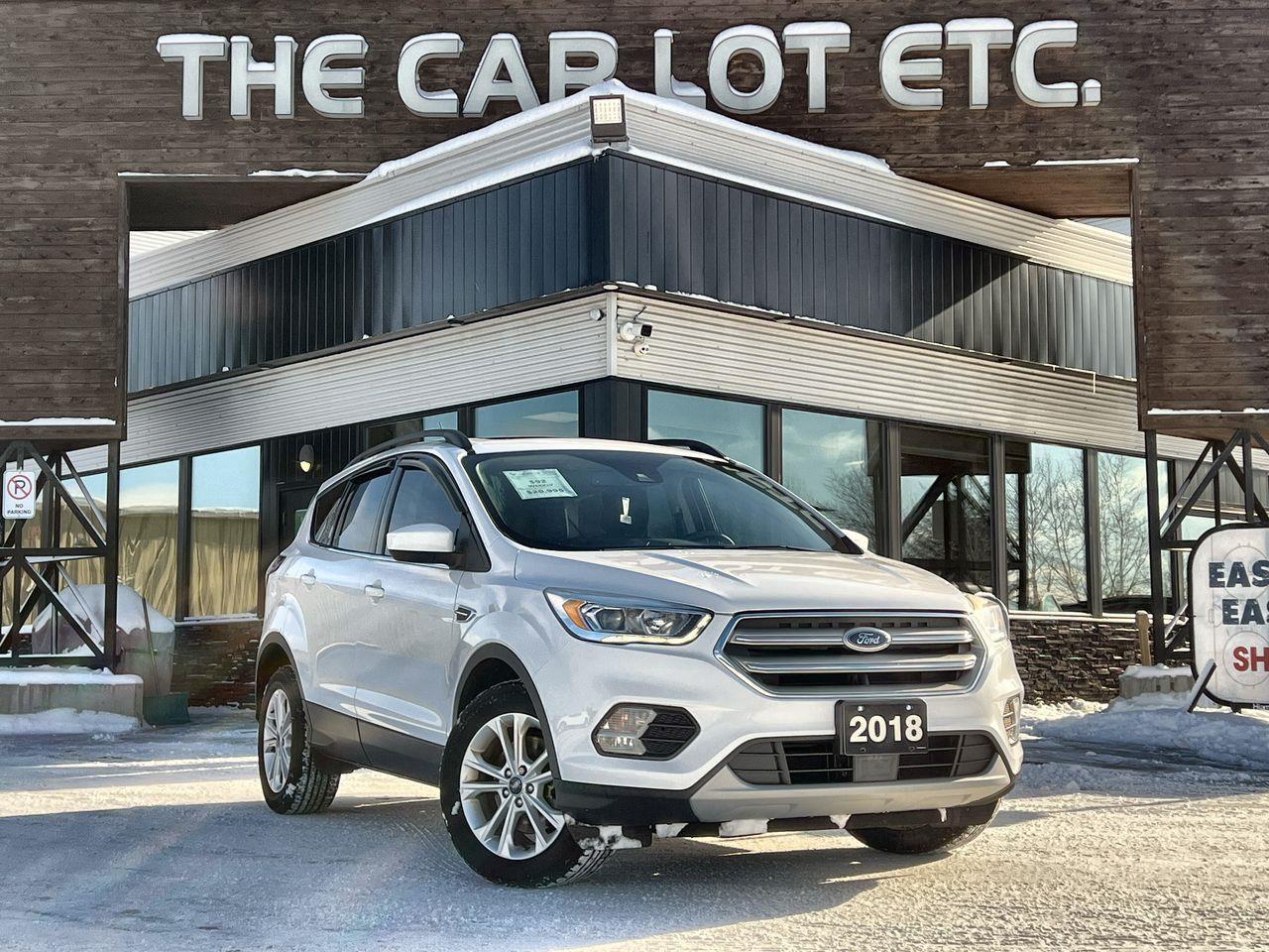 Used 2018 Ford Escape SEL APPLE CARPLAY/ANDROID AUTO, NAV, HEATED LEATHER SEATS, MOONROOF, BACK UP CAM!! for sale in Sudbury, ON