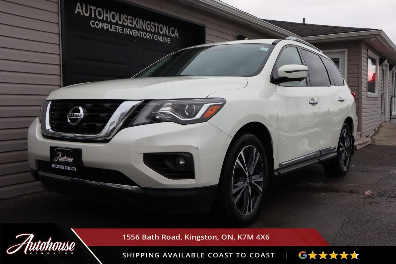 Used 2018 Nissan Pathfinder Platinum 3RD ROW SEATING - DVD ENTERTAINMENT SYSTEM for sale in Kingston, ON