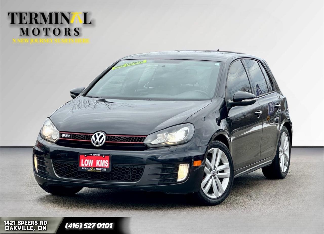 <p># ONE OWNER </p><div># NO ACCIDENT <br /># SAFTY CERTIFIED INCLUDED <br /># DEALER MAINTENANED <br /><br />2011 VOLKSWAGEN GOLF GTI DSG<br />ONLY 119,000<br />2 KEYS<br /><br />Work has been recently done at VOLKSWAGEN:<br /><br />&bull;Tires replaced <br />&bull;Serpentine belt replaced<br />&bull;Battery changed <br />&bull;Air filter replaced<br />&bull;Oil and filter changed<br />&bull;Sway bar link(s) replaced<br />&bull;Water pump replaced<br />&bull;Thermostat replaced<br />&bull;Spark plugs replaced<br />&bull;Cabin air filter replaced<br />&bull;Antifreeze/coolant flushed/changed<br />&bull;Brake fluid flushed/changed<br /><br /># BEING SOLD CERTIFIED WITH SAFETY INCLUDED IN THE PRICE!<br /><br /># FREE CARFAX REPORT WITH EVERY VEHICLE!<br /><br />PRICE + HST NO EXTRA OR HIDDEN FEES.<br /><br />PLEASE CONTACT US TO BOOK YOUR APPOINTMENT FOR VIEWING AND TEST DRIVE.<br /><br />TERMINAL MOTORS <br />(416)527-0101 <br />1421 Speers Rd, Oakville, ON L6L2X5&nbsp;</div>