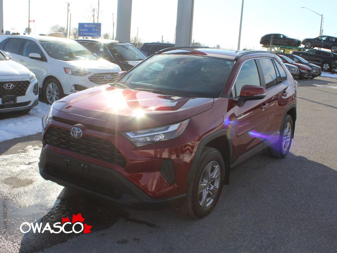 Used 2023 Toyota RAV4 2.5L XLE Hybrid! Great Economy! Clean CarFax! for sale in Whitby, ON