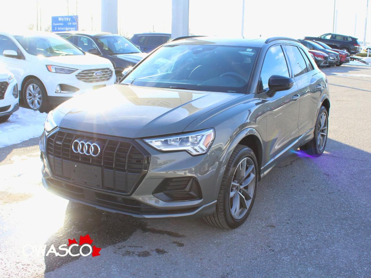 Used 2021 Audi Q3 2.0L Komfort! Leather! Sunroof! Nice Ride! for sale in Whitby, ON