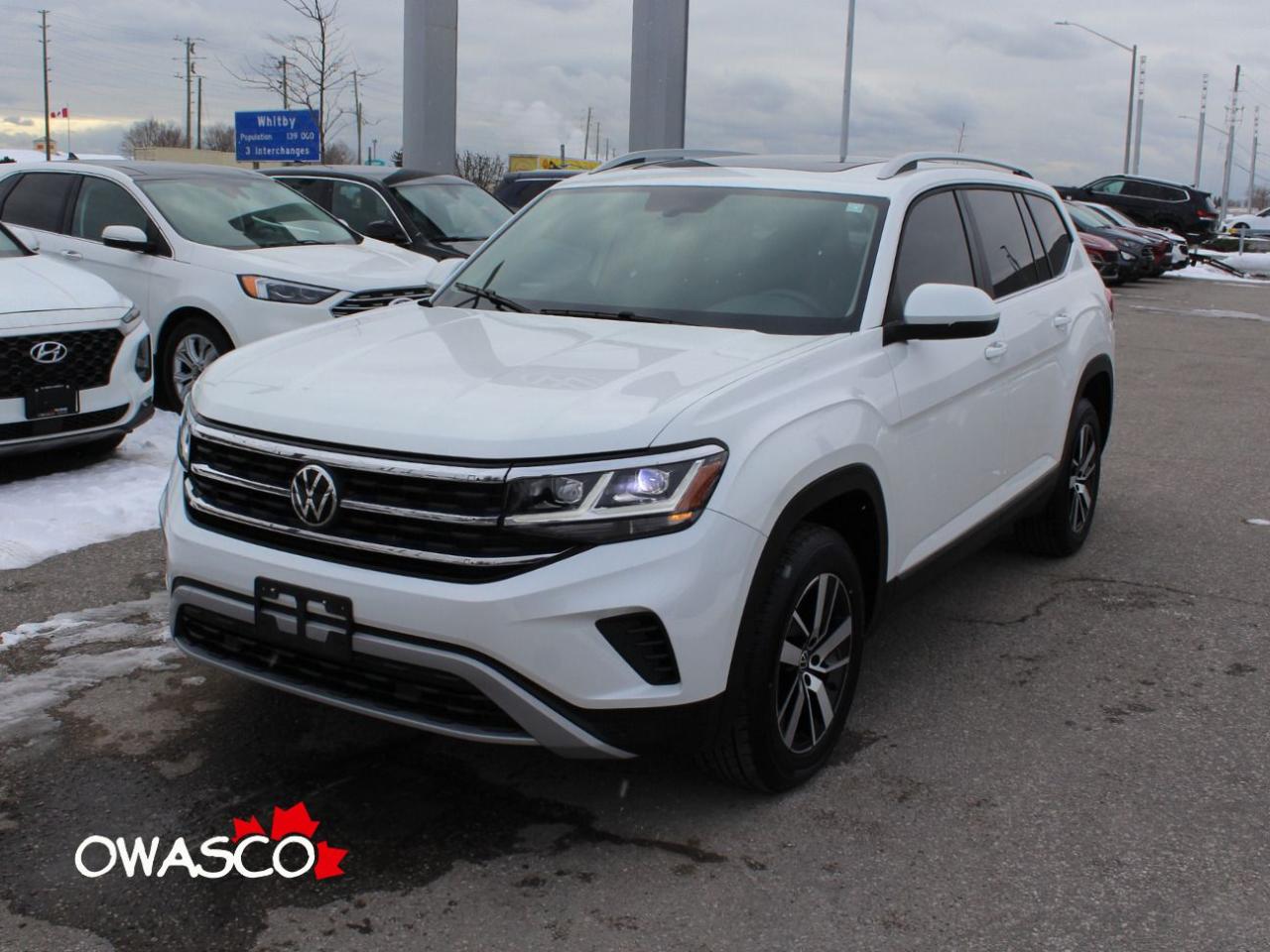 Used 2021 Volkswagen Atlas 3.6L Highline! Sunroof! for sale in Whitby, ON