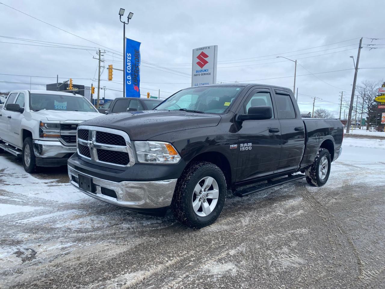 Used 2017 RAM 1500 ST~Quad Cab~4x4~Bluetooth for sale in Barrie, ON