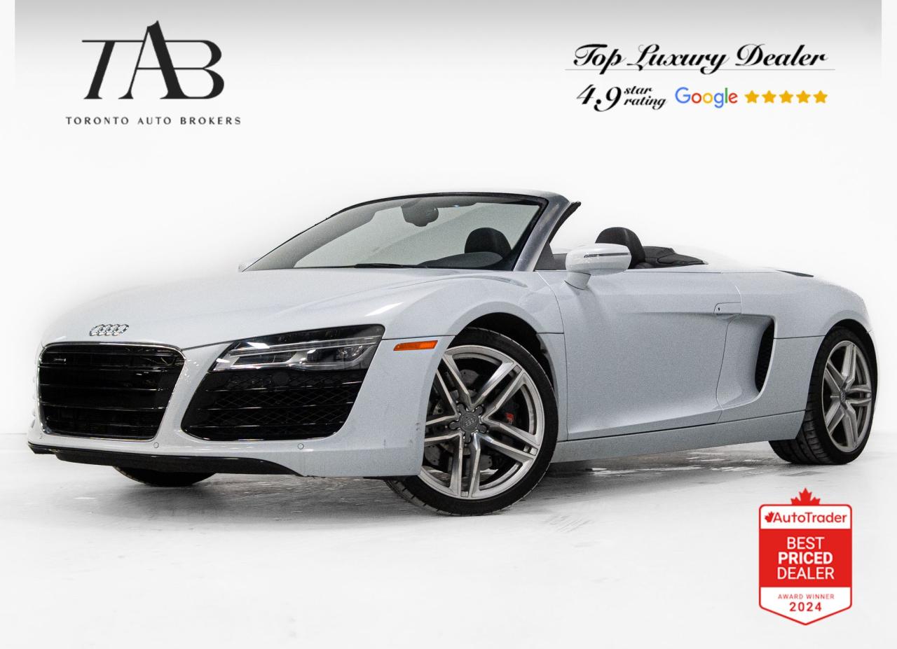 Used 2014 Audi R8 SPYDER | MANUAL | BANG OLUFSEN for sale in Vaughan, ON