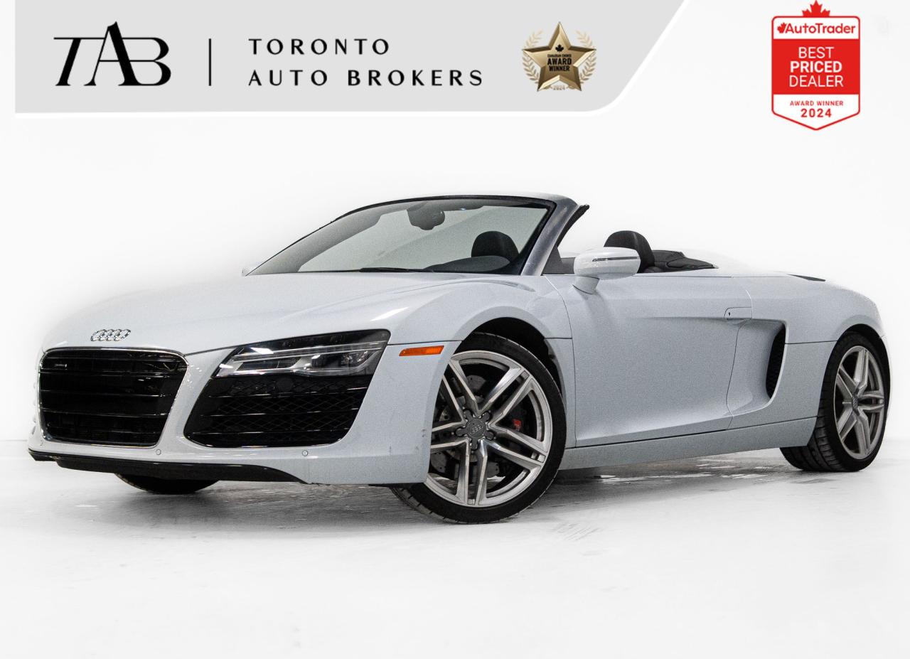 Used 2014 Audi R8 SPYDER | MANUAL | BANG OLUFSEN for sale in Vaughan, ON
