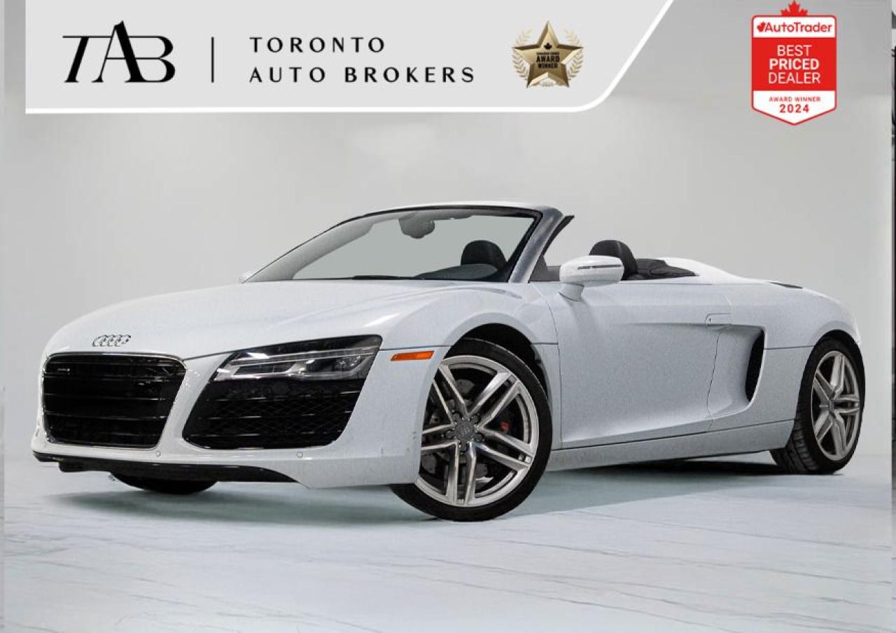 Used 2014 Audi R8 SPYDER | MANUAL | BANG OLUFSEN for sale in Vaughan, ON