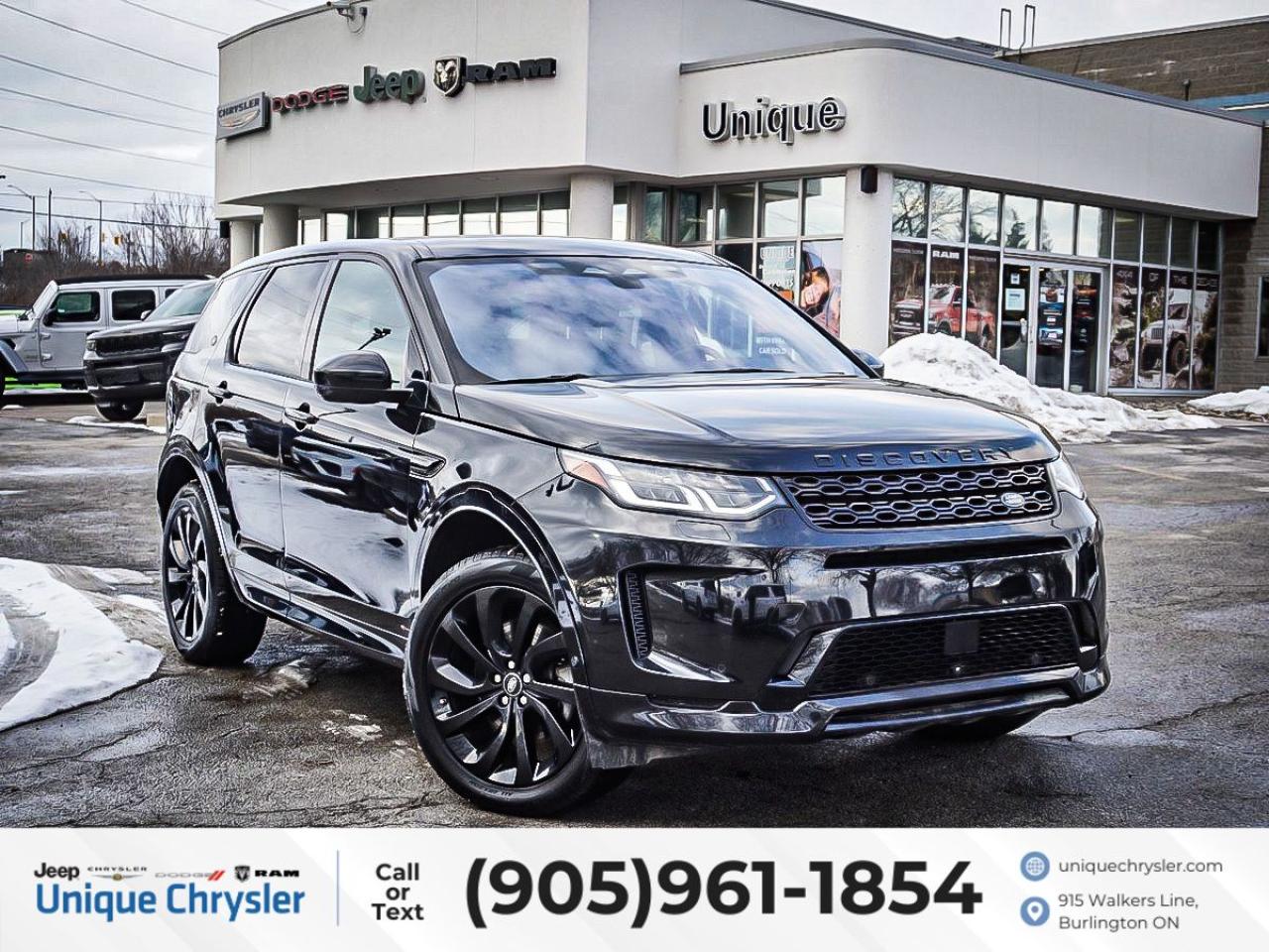 Used 2021 Land Rover Discovery Sport R-Dynamic S 4x4| NAV| PANO ROOF| LOW KM'S| for sale in Burlington, ON