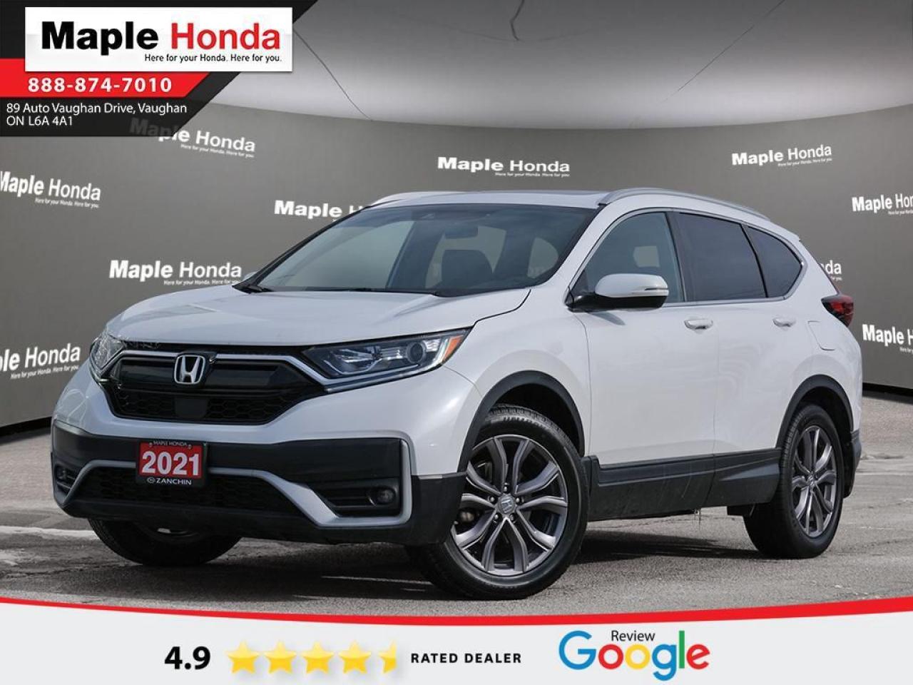 AWD.
2021 Honda CR-V Sport Sunroof | Apple Carplay |Android Auto | Heated Sea


Sport Sunroof | Apple Carplay |Android Auto | Heated Sea AWD CVT 1.5L I4 Turbocharged DOHC 16V LEV3-ULEV50 190hp

Certified.

Honda Certified Details:

  * 7 day/1,000 km exchange privilege whichever comes first
  * Exclusive finance rates on Certified Pre-Owned Honda models
  * 7 year / 160,000 km Power Train Warranty whichever comes first. This is an additional 2 year/60,000 kms beyond the original factory Power Train warranty. Honda Certified Used Vehicles also have the option to upgrade to a Honda Plus Extended Warranty
  * Multipoint Inspection
  * 24 hours/day, 7 days/week
  * Vehicle history report. Access to MyHonda


Why Buy from Maple Honda? REVIEWS: Why buy an used car from Maple Honda? Our reviews will answer the question for you. We have over 2,500 Google reviews and have an average score of 4.9 out of a possible 5. Who better to trust when buying an used car than the people who have already done so? DEPENDABLE DEALER: The Zanchin Group of companies has been providing new and used vehicles in Vaughan for over 40 years. Since 1973 our standards of excellent service and customer care has enabled us to grow to over 34 stores in the Great Toronto area and beyond. Still family owned and still providing exceptional customer care. WARRANTY / PROTECTION: Buying an used vehicle from Maple Honda is always a safe and sound investment. We know you want to be confident in your choice and we want you to be fully satisfied. That’s why ALL our used vehicles come with our limited warranty peace of mind package included in the price. No questions, no discussion - 30 days safety related items only. From the day you pick up your new car you can rest assured that we have you covered. TRADE-INS: We want your trade! Looking for the best price for your car? Our trade-in process is simple, quick and easy. You get the best price for your car with a transparent, market-leading value within a few minutes whether you are buying a new one from us or not. Our Used Sales Department is ALWAYS in need of fresh vehicles. Selling your car? Contact us for a value that will make you happy and get paid the same day. Https:/www.maplehonda.com.

Easy to buy, easy for servicing. You can find us in the Maple Auto Mall on Jane Street north of Rutherford. We are close both Canada’s Wonderland and Vaughan Mills shopping centre. Easy to call in while you are shopping or visiting Wonderland, Maple Honda provides used Honda cars and trucks to buyers all over the GTA including, Toronto, Scarborough, Vaughan, Markham, and Richmond Hill. Our low used car prices attract buyers from as far away as Oshawa, Pickering, Ajax, Whitby and even the Mississauga and Oakville areas of Ontario. We have provided amazing customer service to Honda vehicle owners for over 40 years. As part of the Zanchin Auto group we offer dependable service and excellent customer care. We are here for you and your Honda.