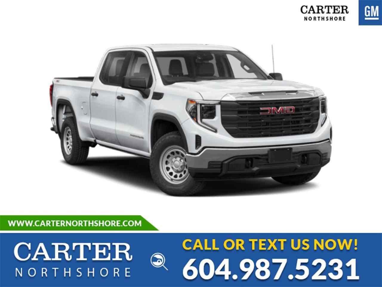 Used 2021 GMC Sierra 1500 FINANCE 4.99% FOR 24mo/AT4 CREW CAB/DIESEL for sale in North Vancouver, BC