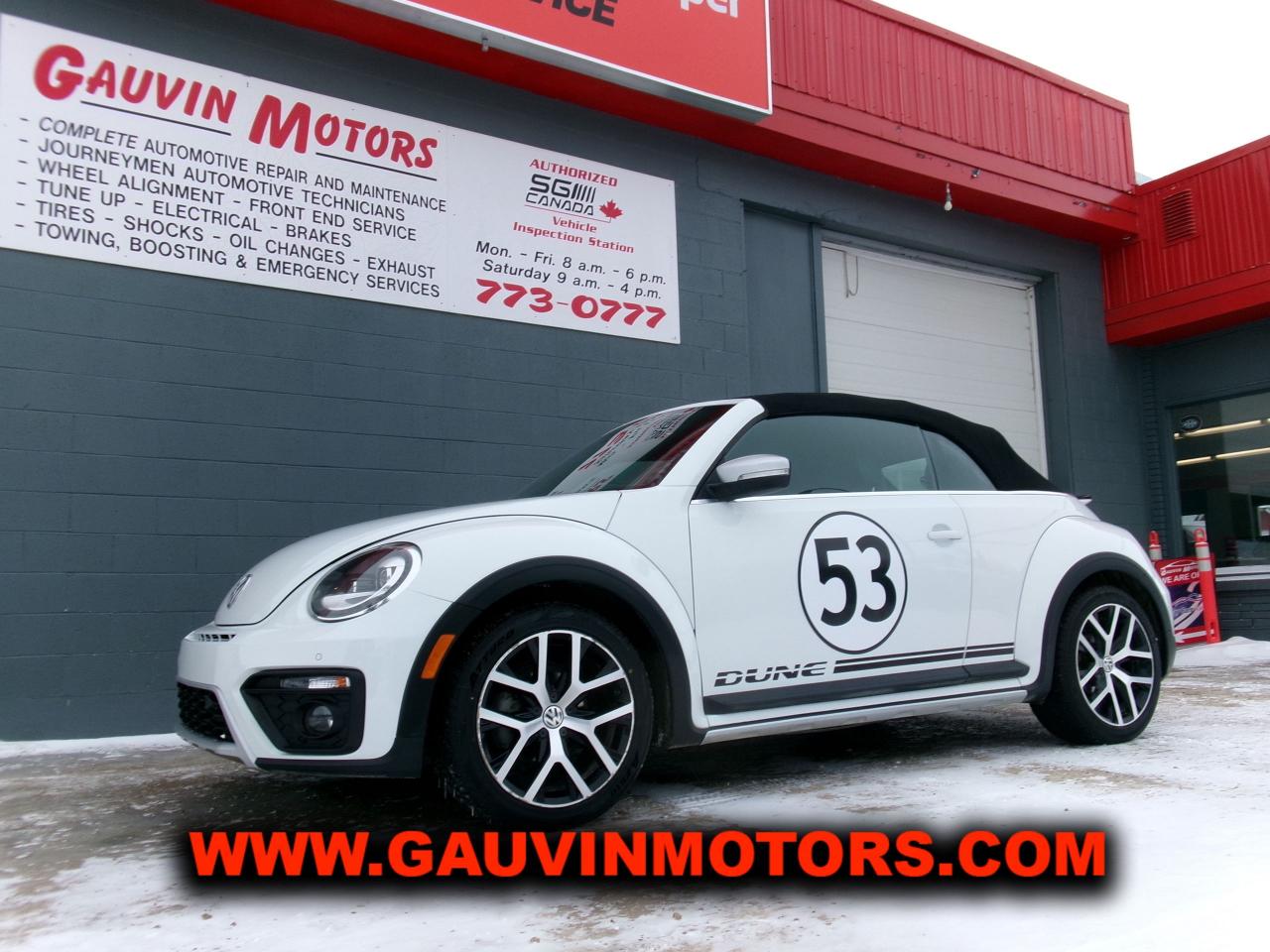 Used 2017 Volkswagen Beetle Convertible 2dr Conv Dune for sale in Swift Current, SK