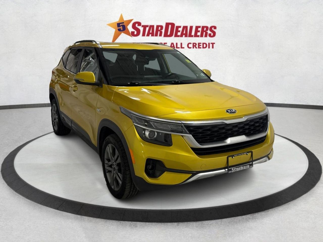 Used 2021 Kia Seltos EX AWD HEATED SEATS SUNROOF WE FINANCE ALL CREDIT for sale in London, ON