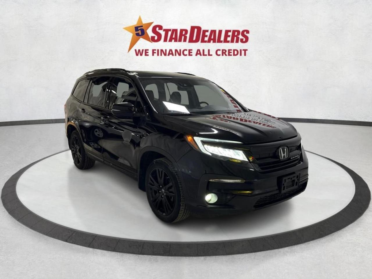 Used 2019 Honda Pilot Black Edition NAV LEATHR DVD LOADED WE FINANCE ALL for sale in London, ON