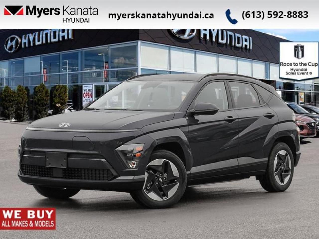 New 2025 Hyundai KONA Electric Preferred w/Trend Package  - $168.52 /Wk for sale in Kanata, ON