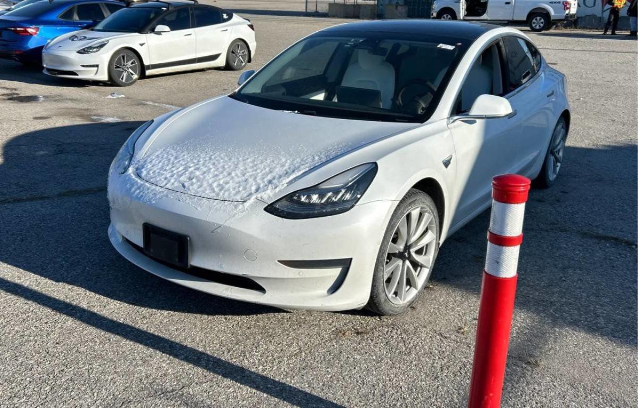 Used 2020 Tesla Model 3 STANDARD RANGE PLUS-FSD 3-WHITE INT-AUTOPILOT for sale in Toronto, ON