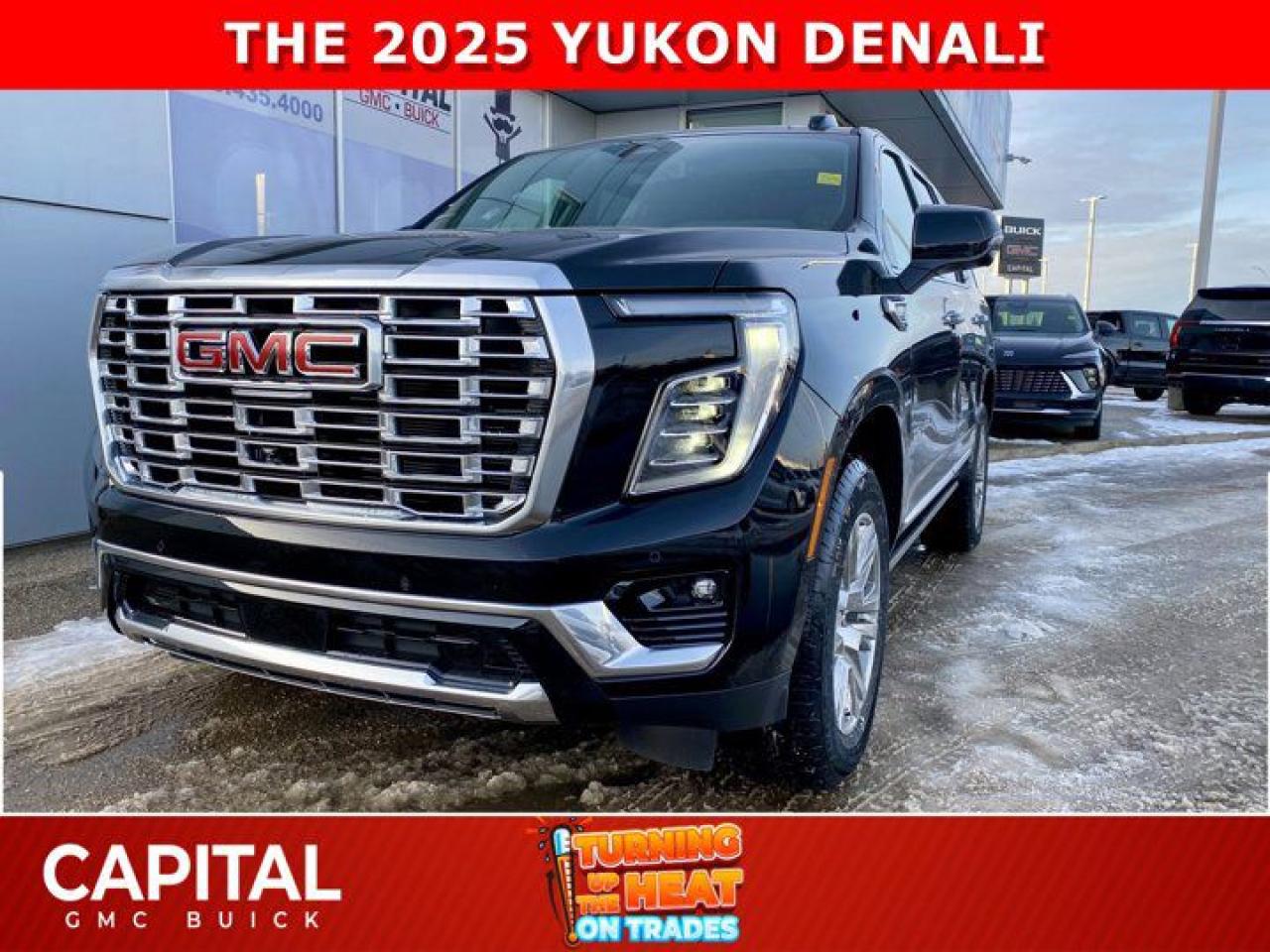 New 2025 GMC Yukon Denali 4WD for sale in Edmonton, AB