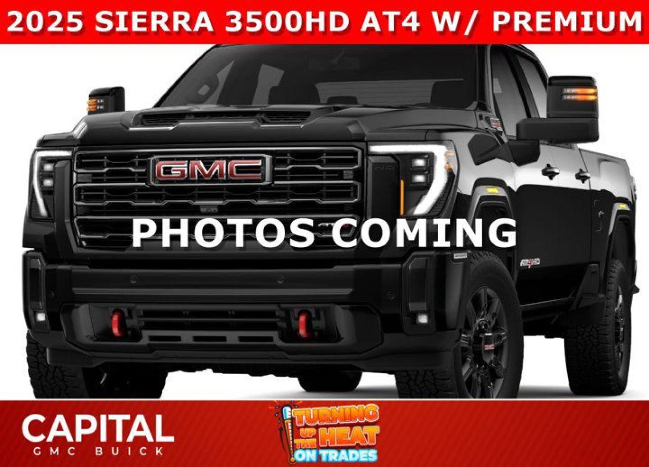 New 2025 GMC Sierra 3500 HD Crew Cab AT4 for sale in Edmonton, AB