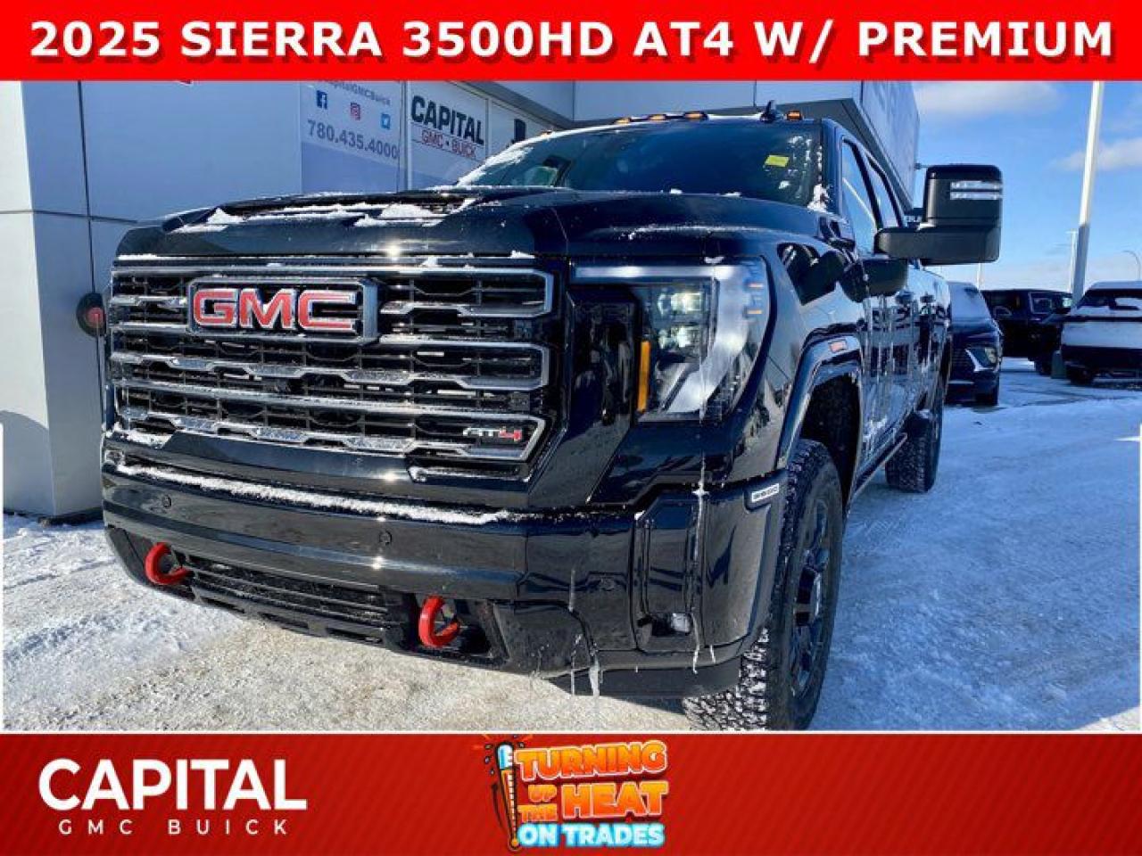 New 2025 GMC Sierra 3500 HD Crew Cab AT4 for sale in Edmonton, AB