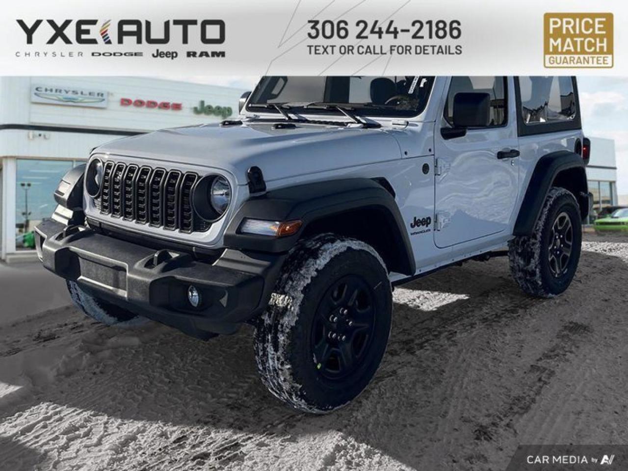 New 2025 Jeep Wrangler SPORT for sale in Saskatoon, SK