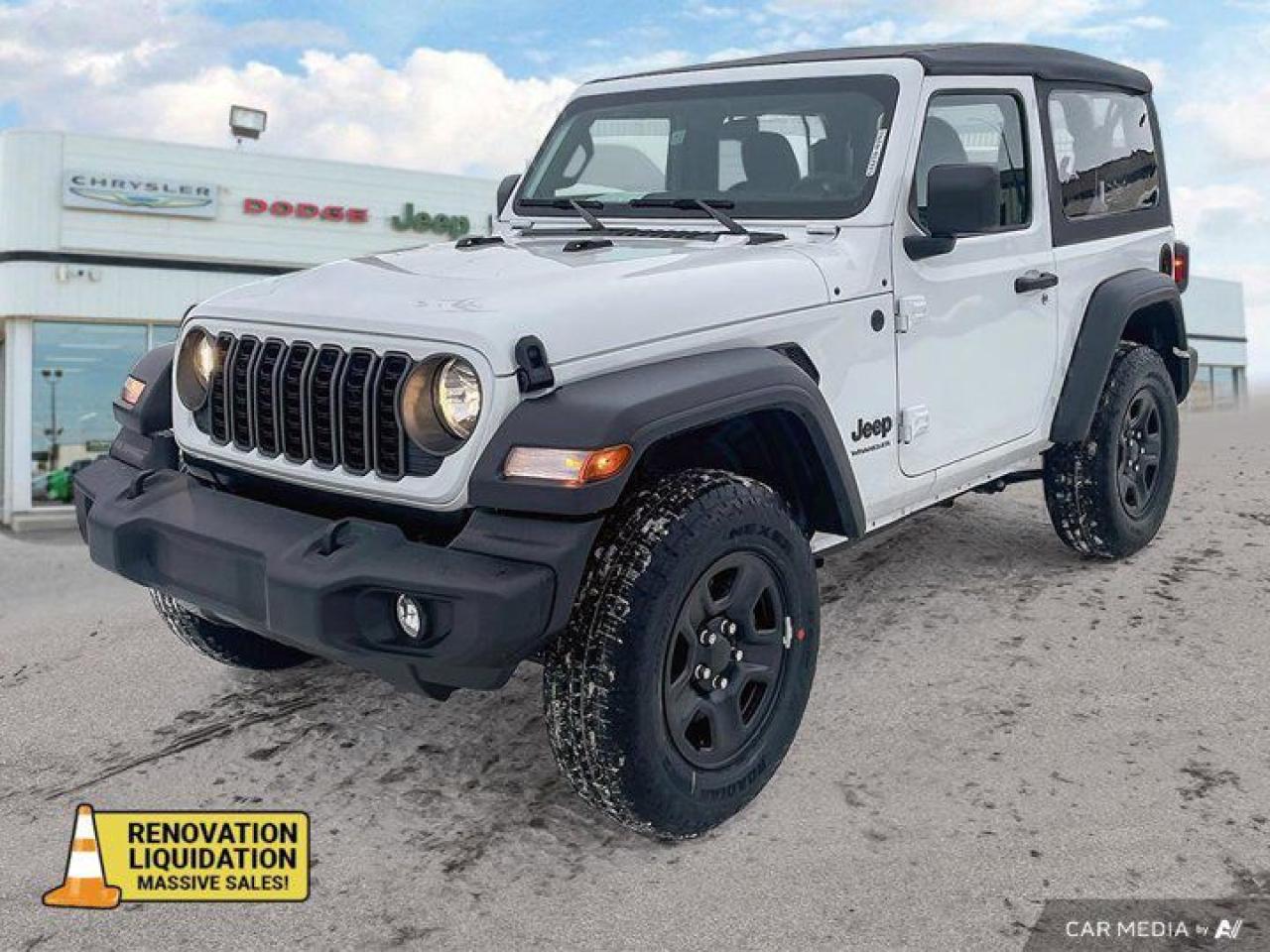 New 2025 Jeep Wrangler SPORT for sale in Saskatoon, SK