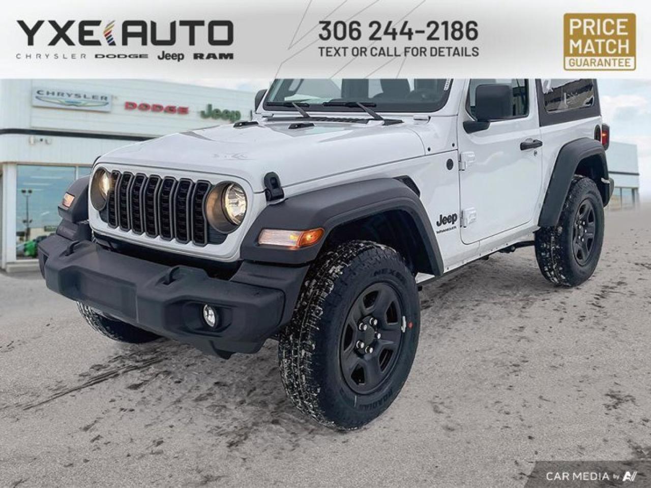 New 2025 Jeep Wrangler SPORT for sale in Saskatoon, SK