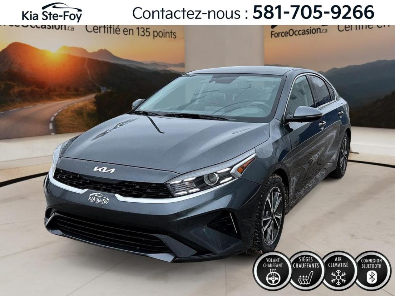 Used 2022 Kia Forte EX* CARPLAY* VOLANT CHAUFFANT* CRUISE* CAMERA* for sale in Ste-Foy, QC