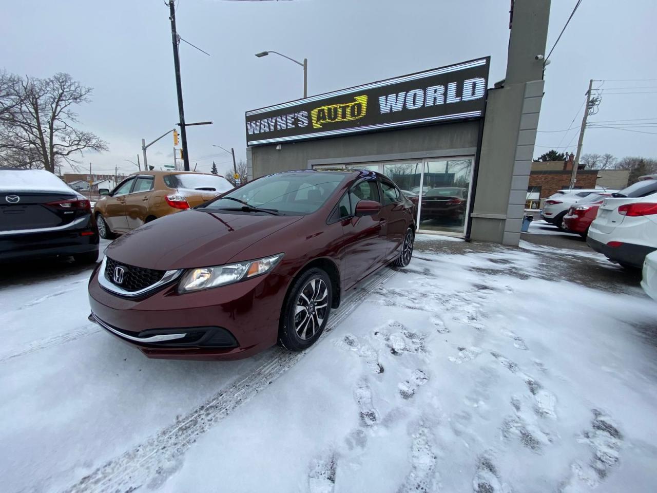 Used 2015 Honda Civic EX**LOW KMS*SUNROOF*BACK-UP CAM** for sale in Hamilton, ON