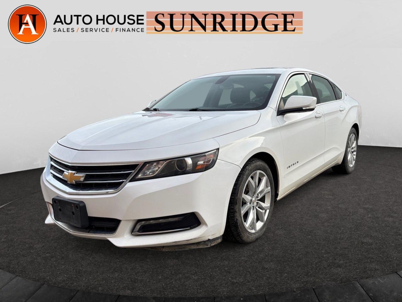 <div>2019 CHEVROLET IMPALA LT WITH 191610 KMS, BACKUP CAMERA, PANORAMIC SUNROOF, LEATHER SEATS, HEATED SEATS, VENTILATED SEATS, PUSH-BUTTON START, BLUETOOTH, USB/AUX AND MORE!</div><div> </div><div>.<br />ALL CREDIT ACCEPTED!<br />One month at a job? Bankruptcy? New to Canada? Collections? Student or work visas? Previous repossessions? Good or bad credit? Weve got you covered! Get pre-approved today at www.autoshouse.com!<br /><br />What We Offer:<br /><br />*Low Bi-Weekly Payments<br />*Instant Approvals<br />*Credit Consolidation<br />*Employment Insurance<br />*Negative Equity Coverage<br /><br />Operating Hours:<br />Mon-Thurs: 10 am -- 8 pm<br />Fri-Sat: 10 am -- 6 pm<br /><br />Call Sunridge 403-291-0891 ! All vehicles come with a full mechanical fitness assessment and CARFAX report.<br /><br />Referral Program:<br />Refer friends and family and earn $500 for each referral!<br /><br />AMVIC Licensed Dealer<br /><br />After a credit check, we can determine payments, APR, terms, and interest rates based on your credit (O.A.C). Individual credit will affect bi-weekly payments and the total cost of credit. Similar to Chevrolet, GMC, Honda, Toyota, Cadillac, Nissan, Ford, Volvo 2007, 2008, 2009, 2010, 2011, 2012, 2013, 2014, 2015, 2016, 2017, 2018<br /><br />Location: 3312 26th ST. N.E. Calgary AB<br />CARFAX IS AVAILABLE TO THE CONSUMER.<br />All photos are of the vehicle featured in the advertisement.</div>