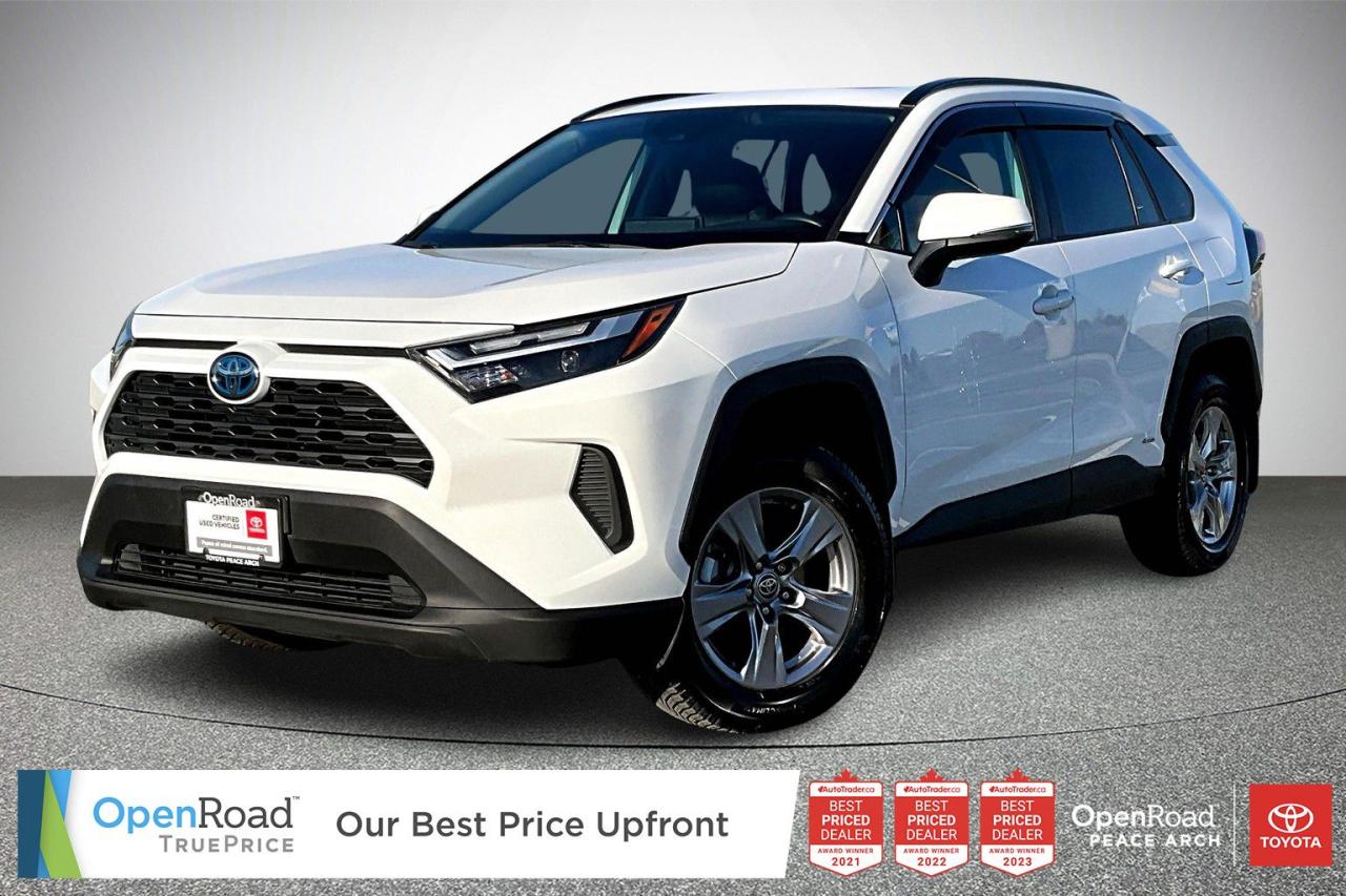 Used 2022 Toyota RAV4 HYBRID XLE AWD for sale in Surrey, BC