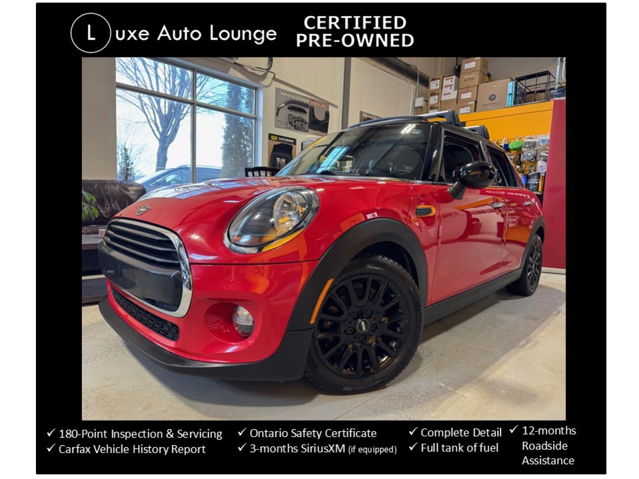 Used 2019 MINI Cooper 6SPD! PANORAMIC SUNROOF, LEATHER, HEATED SEATS!!! for sale in Orleans, ON