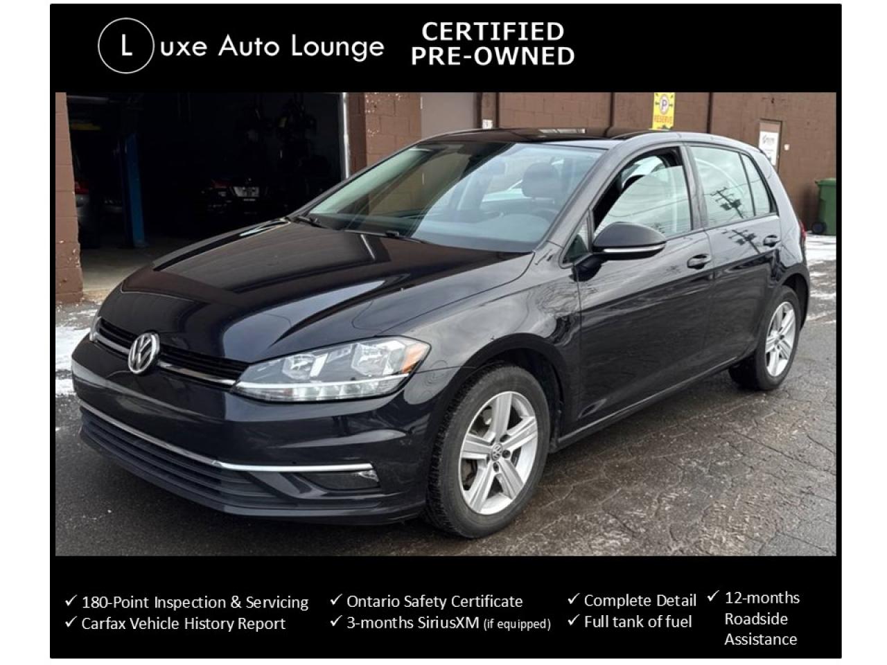 Used 2020 Volkswagen Golf HIGHLINE, AUTO, LEATHER, SUNROOF, NAV, HEATED SEAT for sale in Orleans, ON