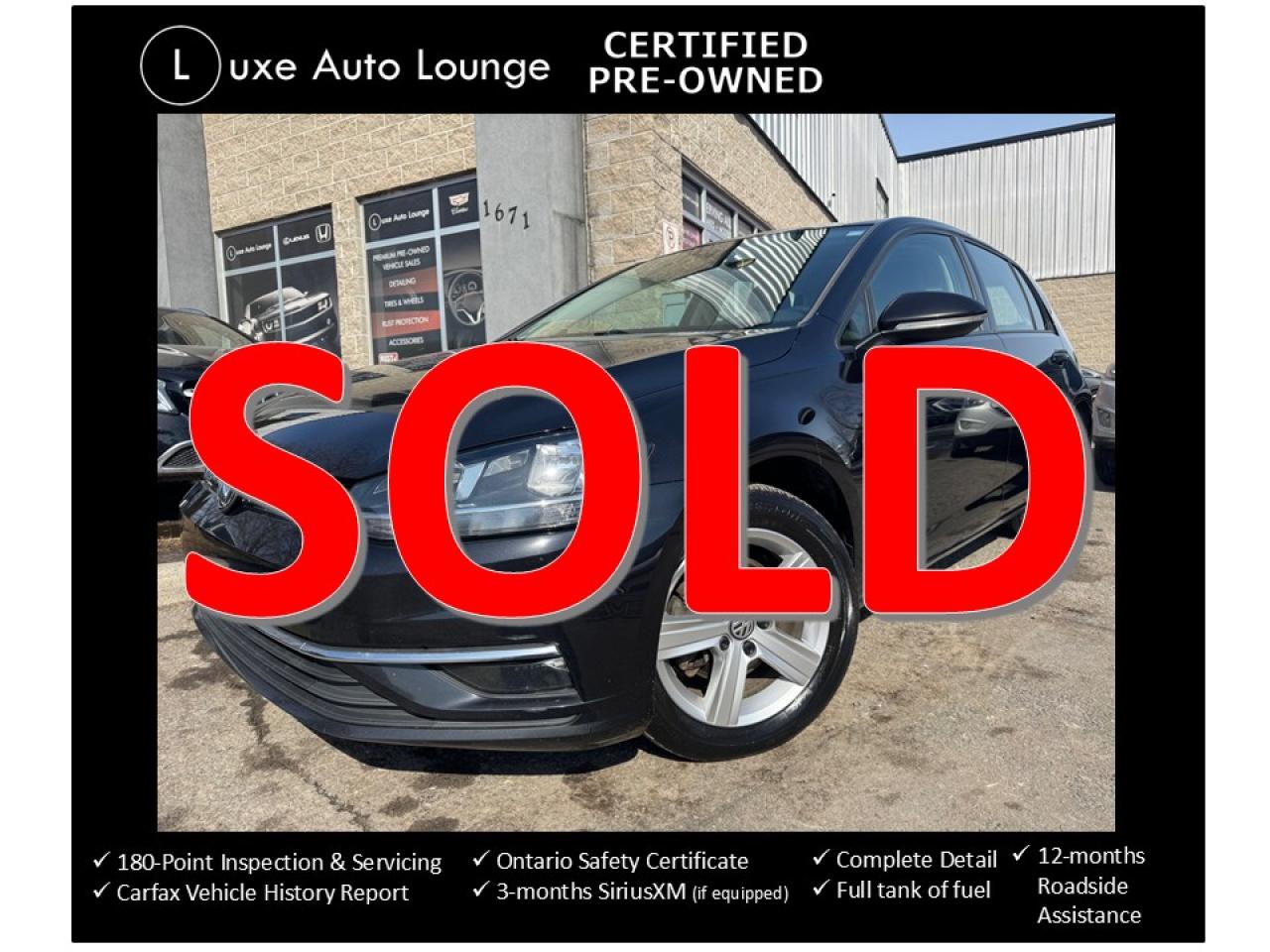 Used 2020 Volkswagen Golf HIGHLINE, AUTO, LEATHER, SUNROOF, NAV, HEATED SEAT for sale in Orleans, ON