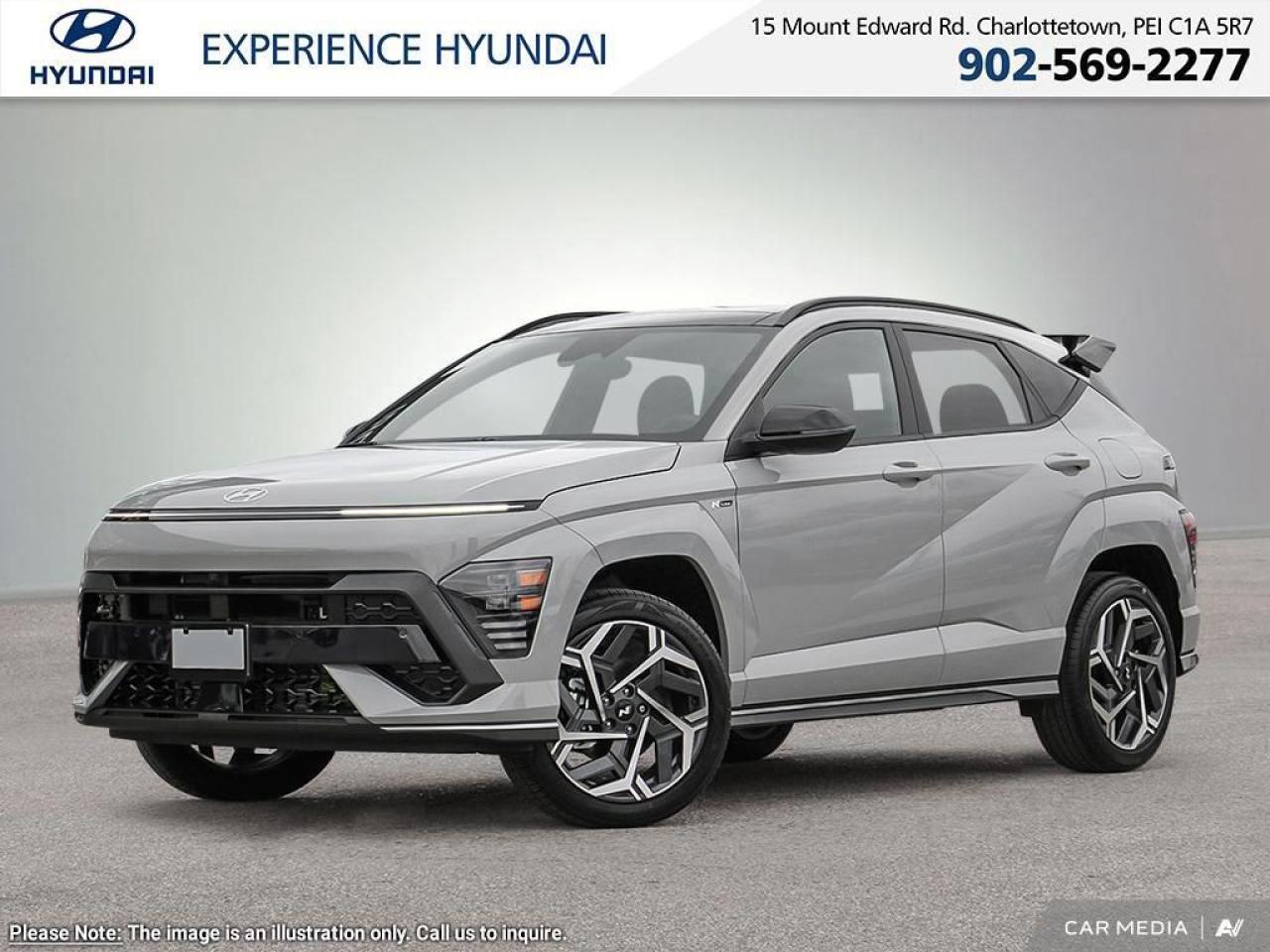 New 2025 Hyundai KONA 1.6T N Line for sale in Charlottetown, PE