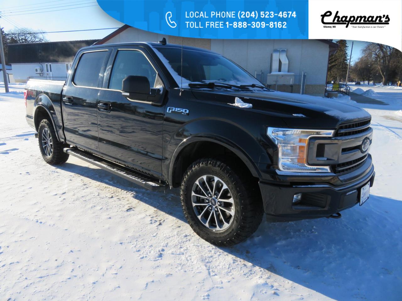 Used 2018 Ford F-150 XLT Hard Tonneau Cover, Remote Start, Navigation for sale in Killarney, MB