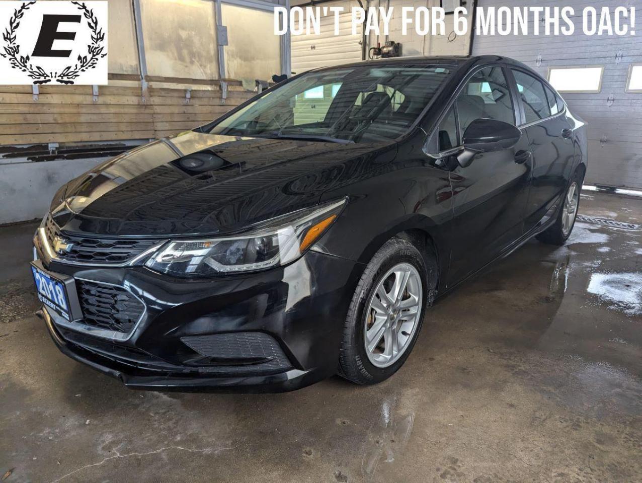 Used 2018 Chevrolet Cruze LT  DON'T PAY FOR 6 MONTHS OAC!! for sale in Barrie, ON