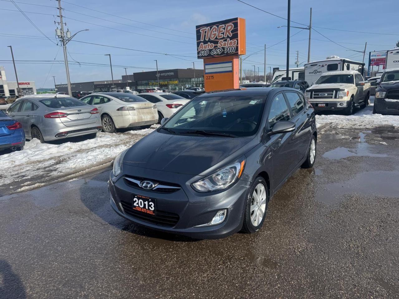 Used 2013 Hyundai Accent GLS, AUTO, ALLOYS, ONLY 51KMS, CERTIFIED for sale in London, ON