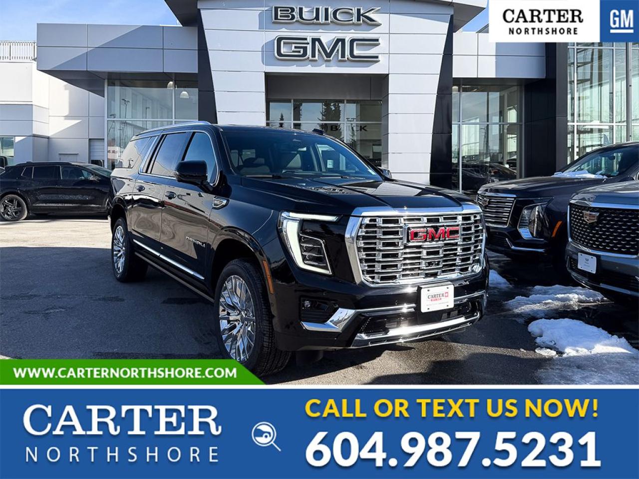 New 2025 GMC Yukon XL Denali/Sun and Power Step Package for sale in North Vancouver, BC