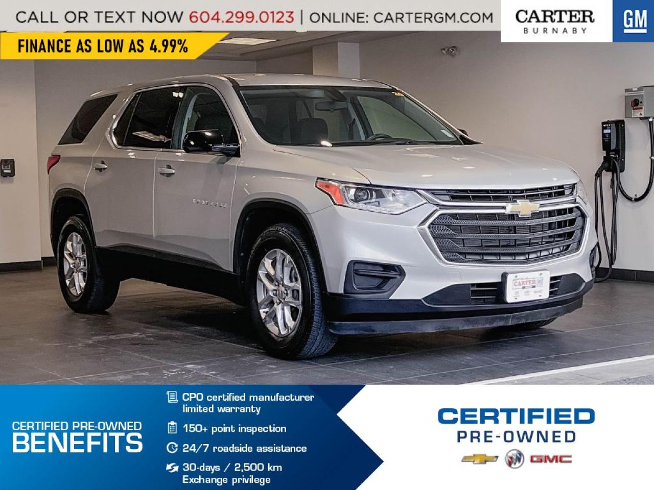 Used 2020 Chevrolet Traverse LS AWD | Alum Wheels/Auto Climate Ctrl/HID Lights for sale in Burnaby, BC