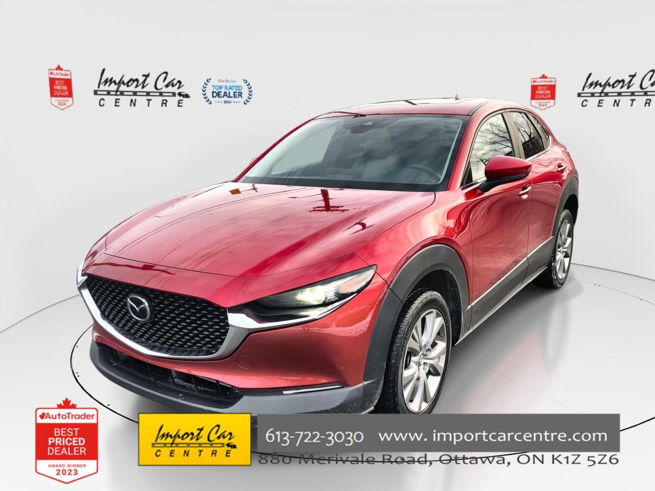 Used 2020 Mazda CX-30 GS LUXURY!! LEATHERETTE, ROOF, HTD. SEATS & STEER. for sale in Ottawa, ON