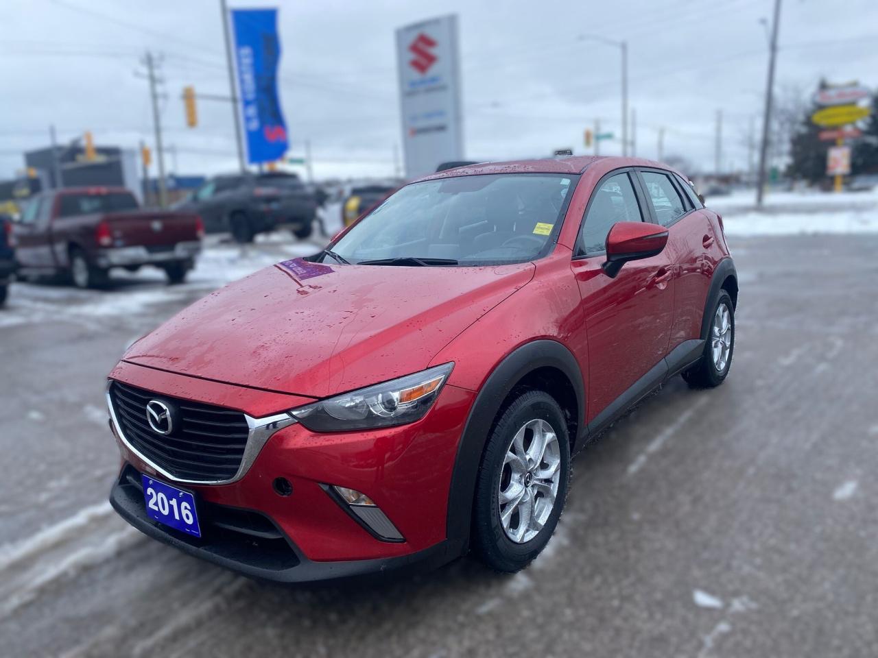 Used 2016 Mazda CX-3 GS AWD ~Nav ~Heated Leather ~Moonroof ~Bluetooth for sale in Barrie, ON