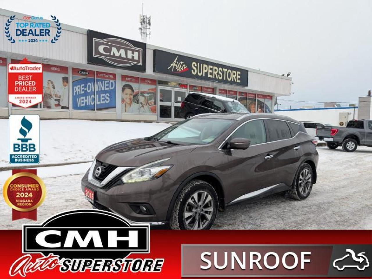 Used 2015 Nissan Murano SL  NAV BLIND-SPOT ROOF LEATH for sale in St. Catharines, ON