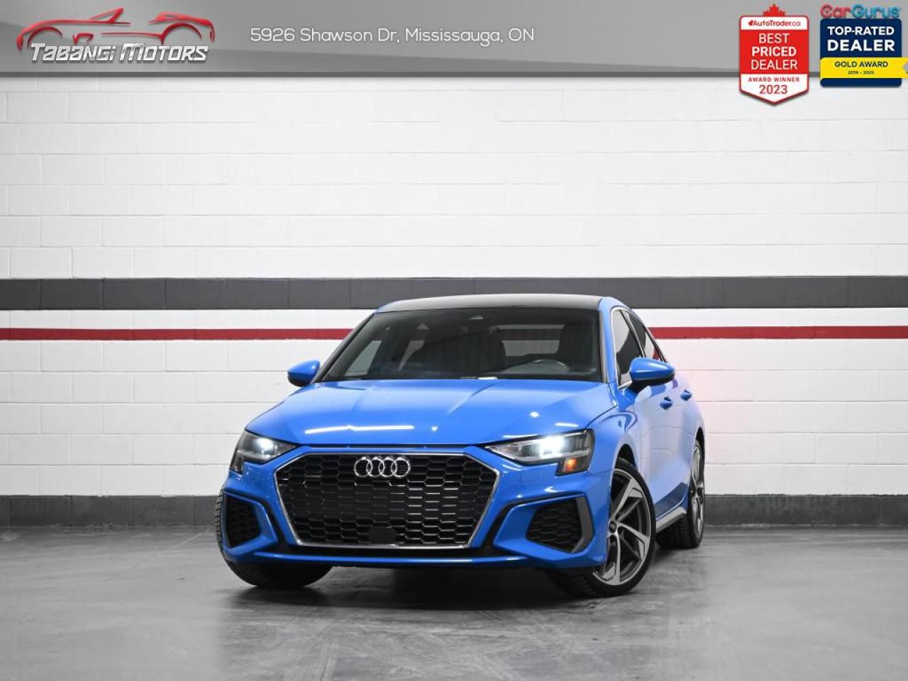 Used 2022 Audi A3 Progressiv  S-Line No Accident Ambient Light Digital Dash Sunroof for sale in Mississauga, ON