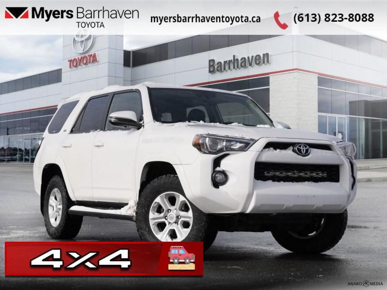 Used 2016 Toyota 4Runner SR5  - Navigation -  Sunroof - $247 B/W for sale in Ottawa, ON